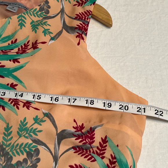 Danny & Nicole Dress 16 Plus Multicolor Tribal Sleeveless Sheath Lined Boho - Picture 8 of 12